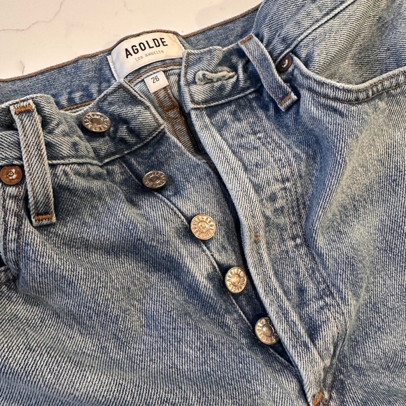 Agolde Riley High Rise Jeans - Picture 2 of 8